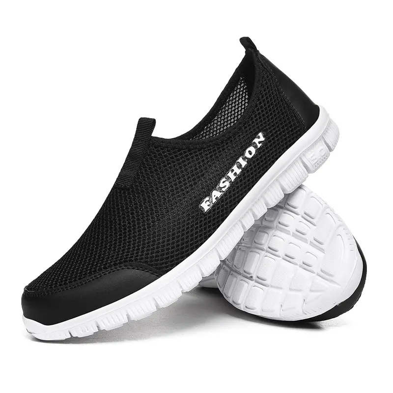 Net Shoes Men'S Breathable Single Mesh Sports Casual Korean