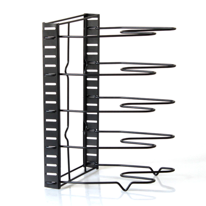 Title 6, Thickened Pot Cover Rack Cutting Board Shelf Po...