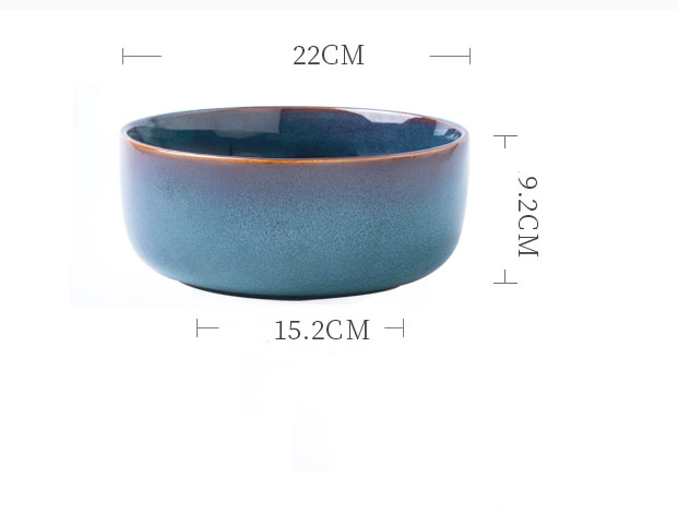 Title 1, 8.5 Inch Large Soup Bowl Ins Style Simple Ceram...