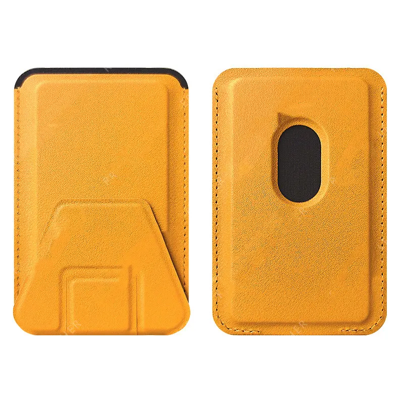 Mobile Phone Holder Card Folding Sticker Multifunctional Magnetic