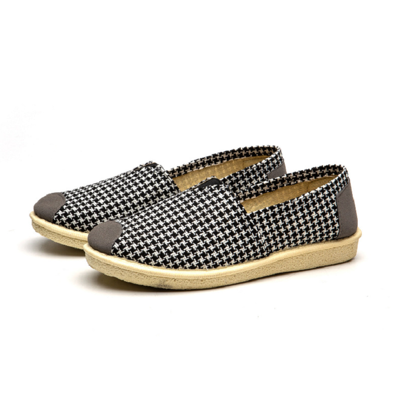 Houndstooth black