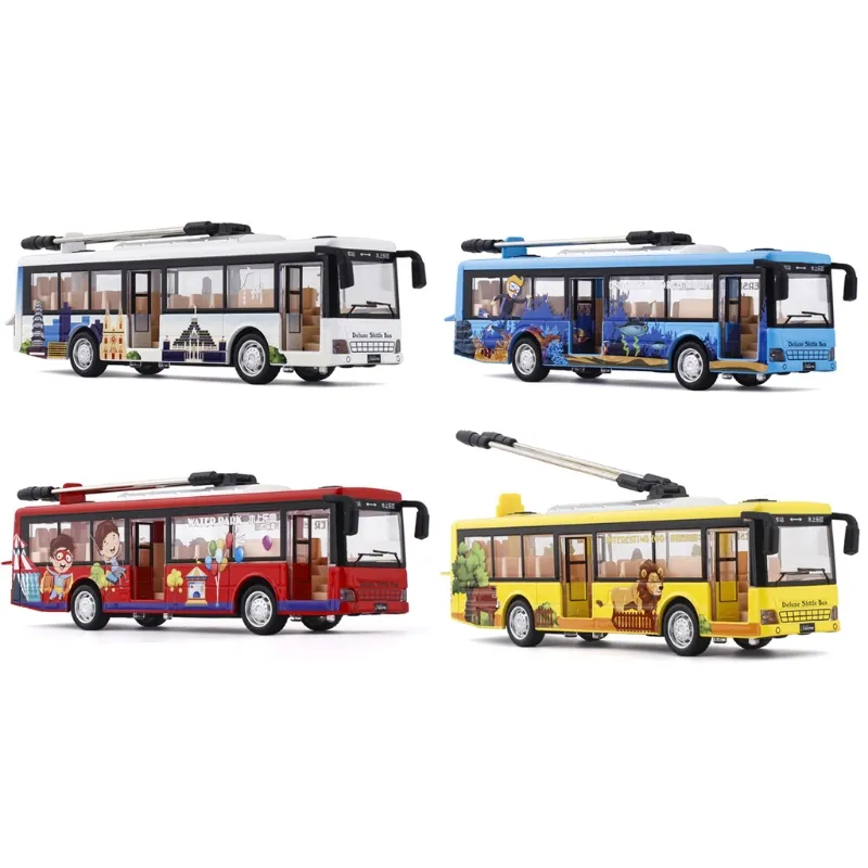 Single Section Tram Bus Simulation Car Model