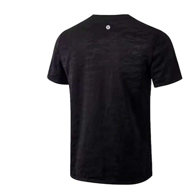 Men'S Shirt Short Sleeve T-Shirt Quick-Drying Fitness Fabric Breathable High Stretch Sports Running