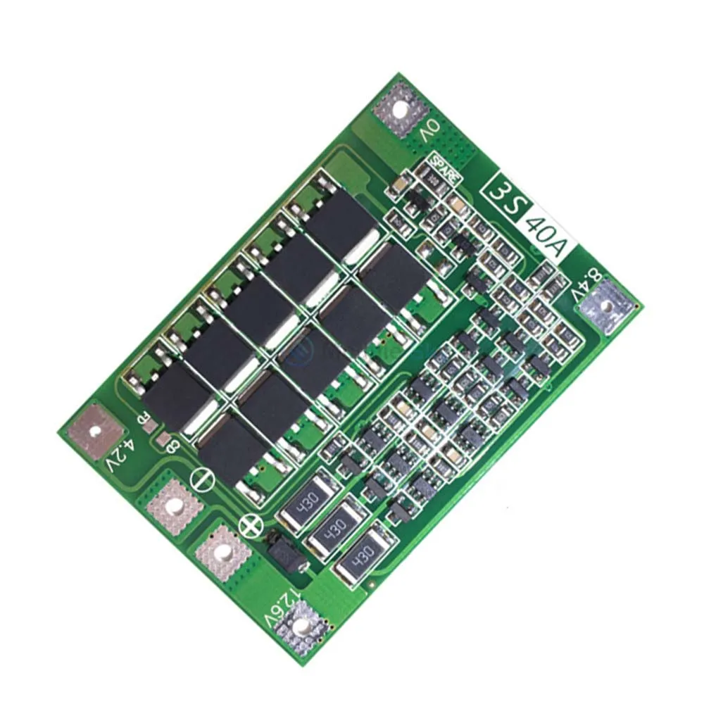 3S 40A BMS Lithium Battery Protection Board