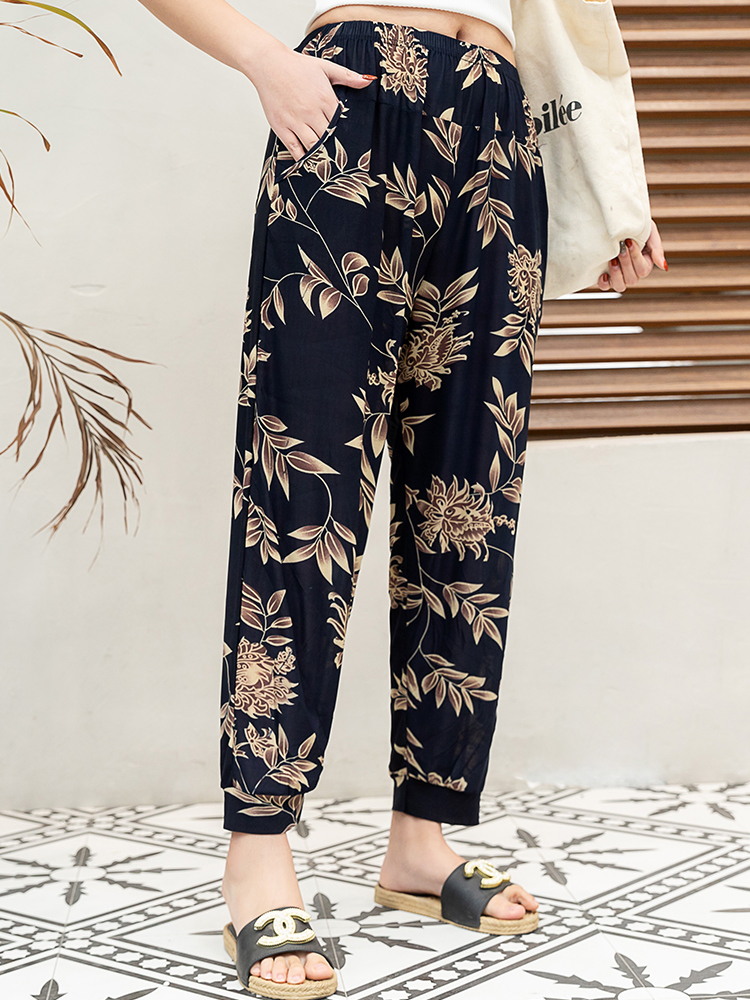 Thin Ice Silk Pants Women'S Bloomers