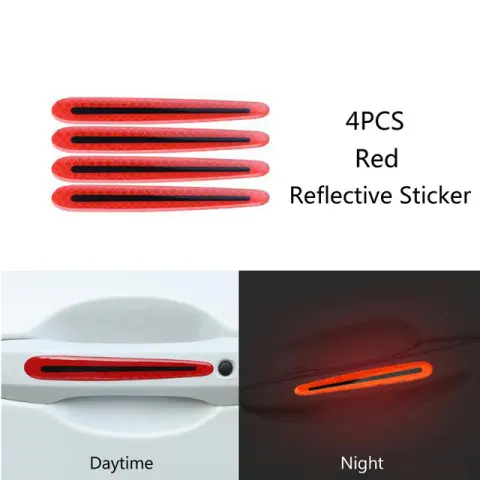 Carbon Fiber Handle Anti-scratch Nail Cover Car Sticker Car