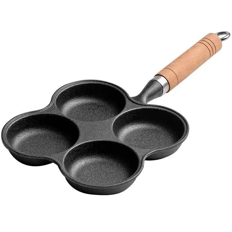 Title 7, Household Cast Iron Four-Hole Omelette Pan