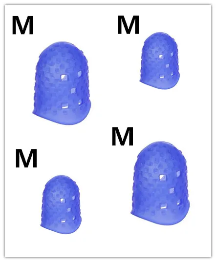 Guitar thumb picks protector - Dark Bluem 4Pcs