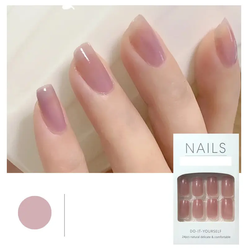 Fake Nail Patch Manicure Finished Tablet Women