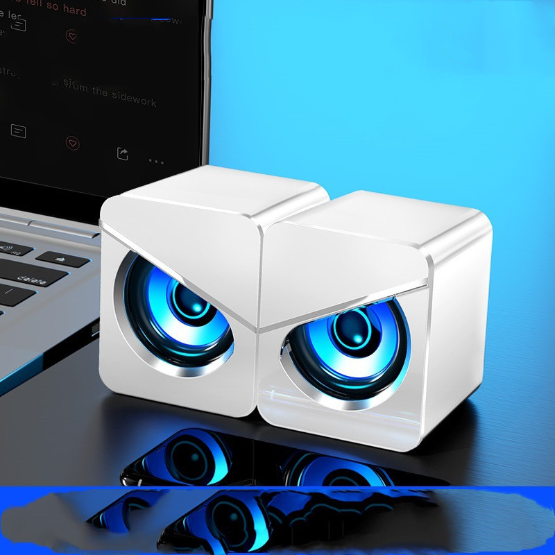 Laptop Small Audio Desktop Desktop Usb Multimedia Small Speaker Office Fan Overweight Subwooferr - Image 3