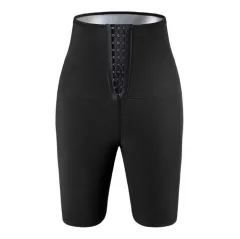 Sports Beauty Hip Pants Cross-border Hip High Waist Belly Pants - 5 Point Pants-2Xl And 3Xl - View 1