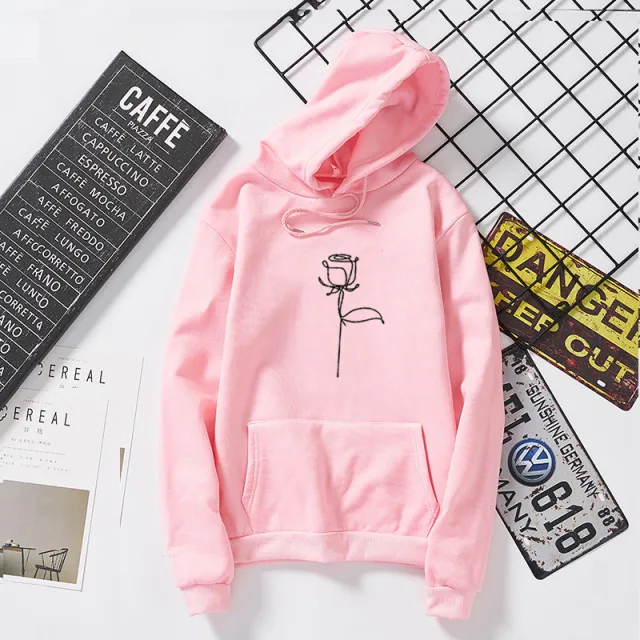 Rosane Rozendruk Hoodies Sweatshirts Voor Dames Pink - Shop at LoveMi