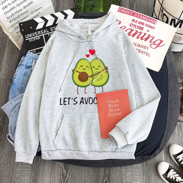 New Candy Sweatshirt Top Versatile Grey - Shop at LoveMi
