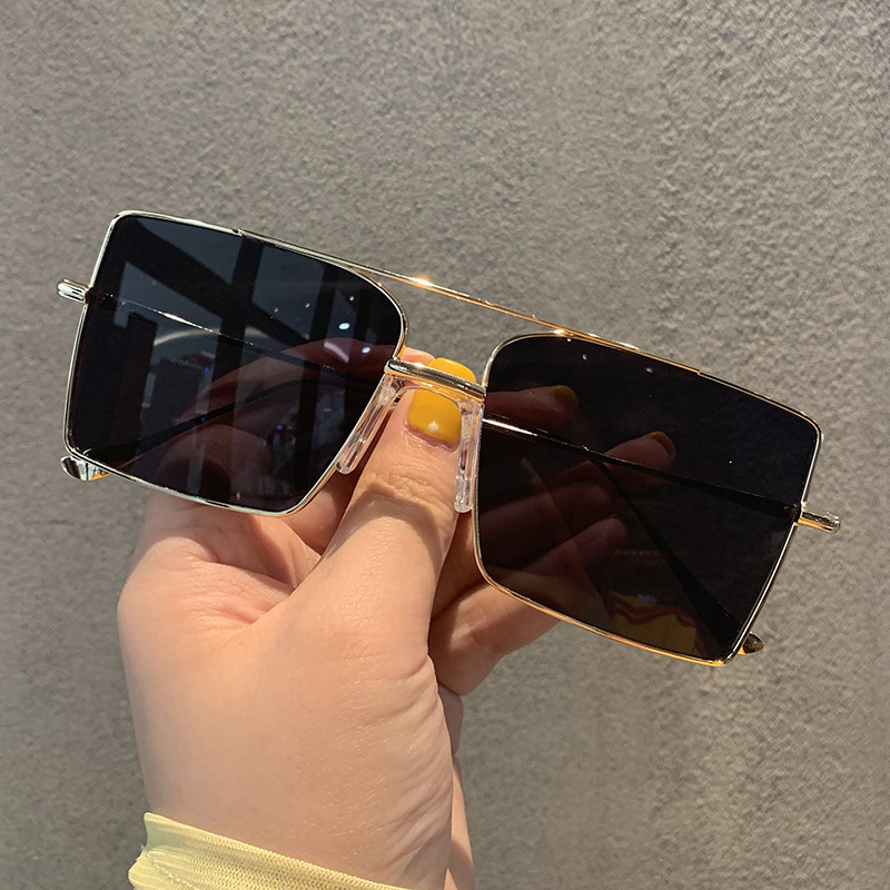 Gold frame black