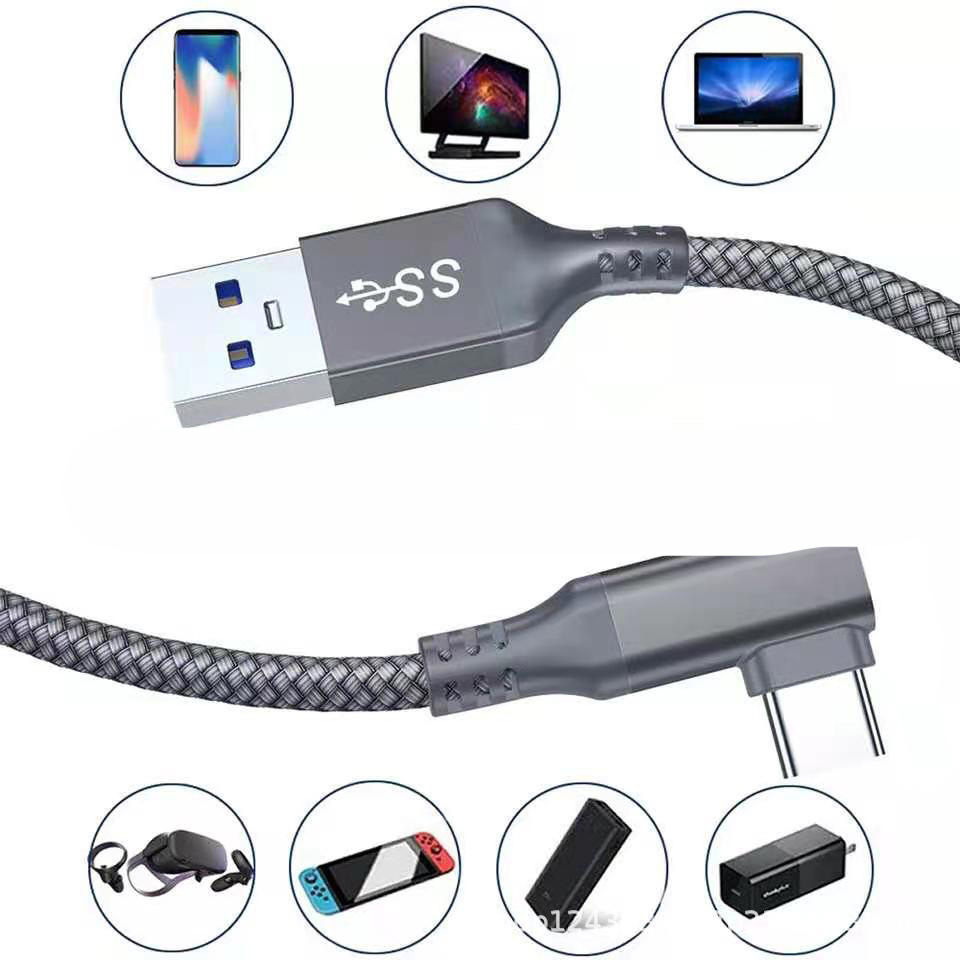 5M Elbow For Vroculus Link Usb-C Steam Quest Type-C 3.0 - Image 2