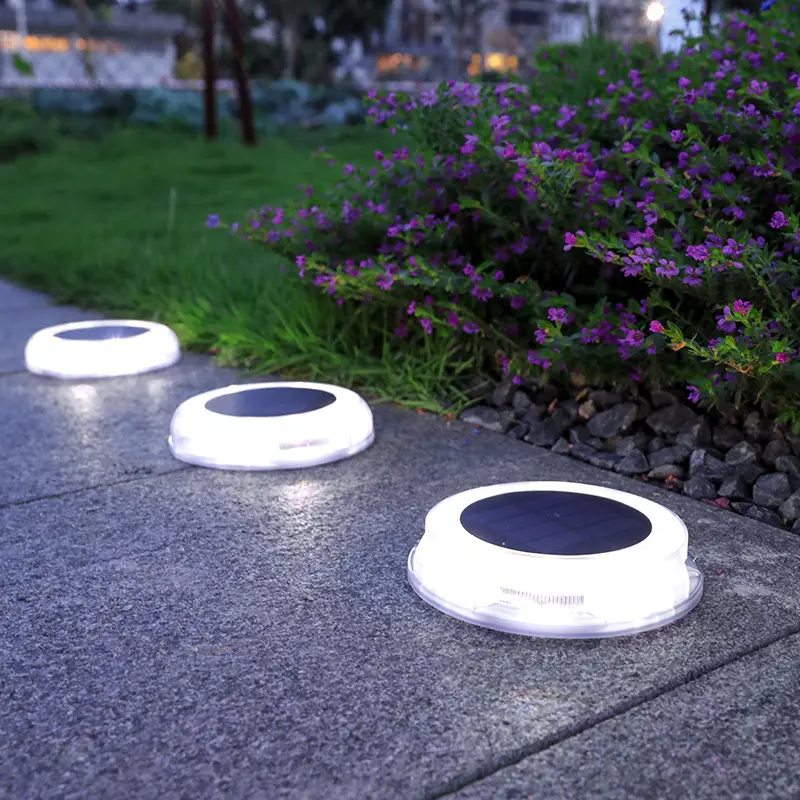 8Led Solar LED Light Outdoor Lawn Lamp