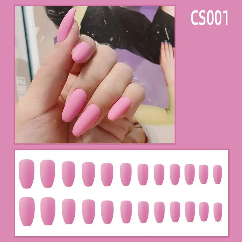 Fake Nails Wear Autumn and Winter Frosted Personality Waterproof