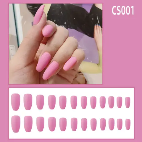 Fake Nails Wear Autumn and Winter Frosted Personality Waterproof