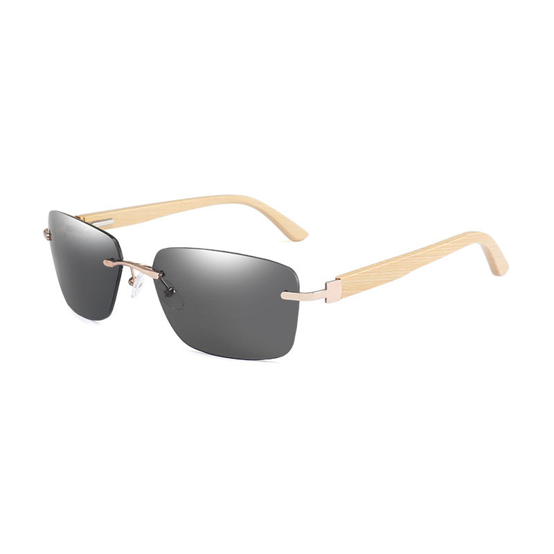 Title 4, New Style Bamboo Foot Sunglasses Square Framele...