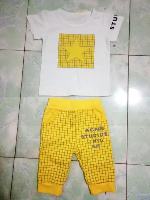 Baby Girls Boys Clothes Brand Summer Kids Sets Short
