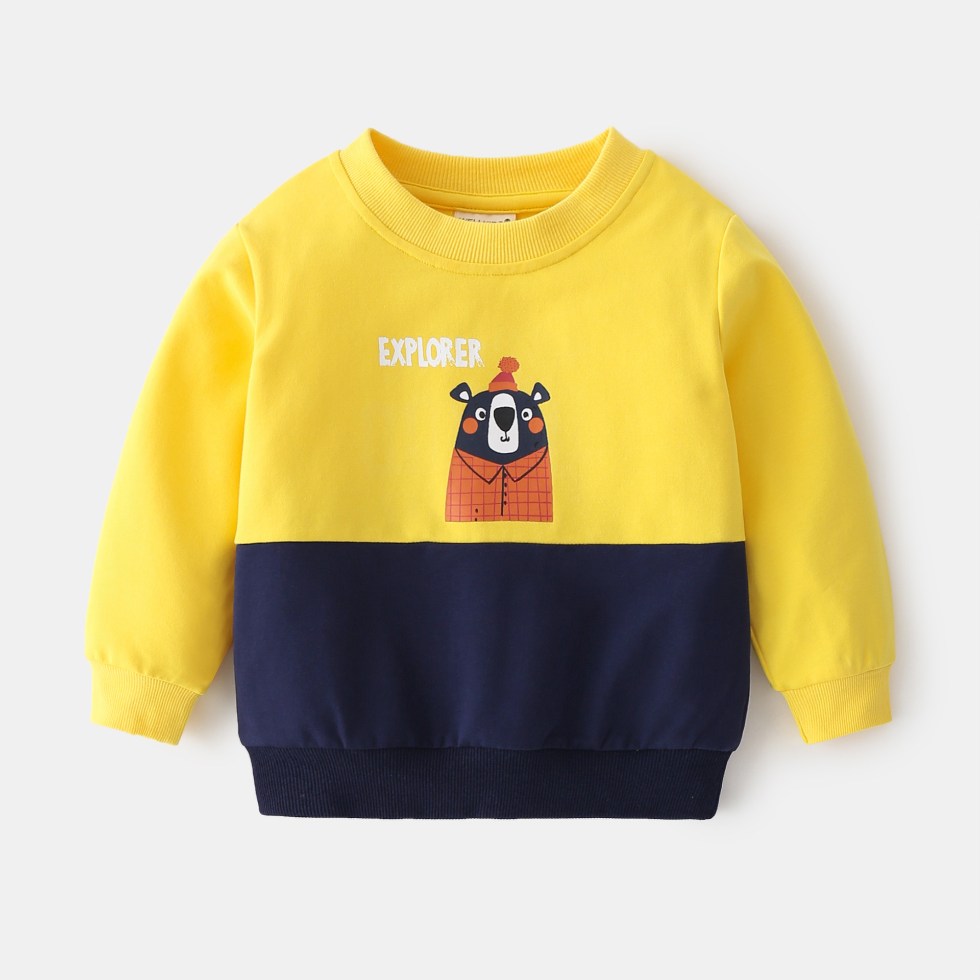 Cotton Cartoon Unhooded Children's Wear Cute And Stylish Soft