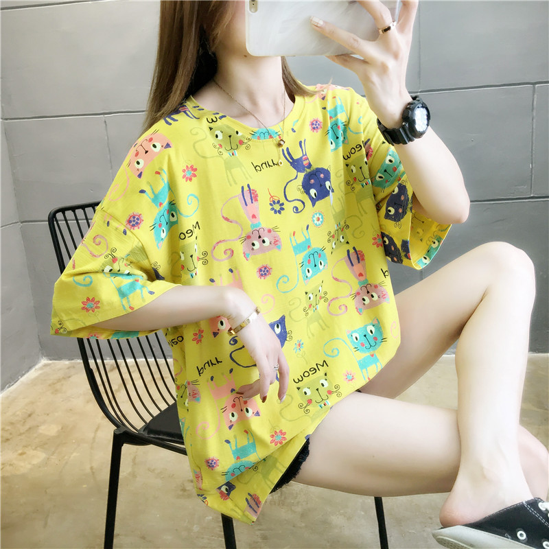Retro Hong Kong Style Blouse With Short Sleeves