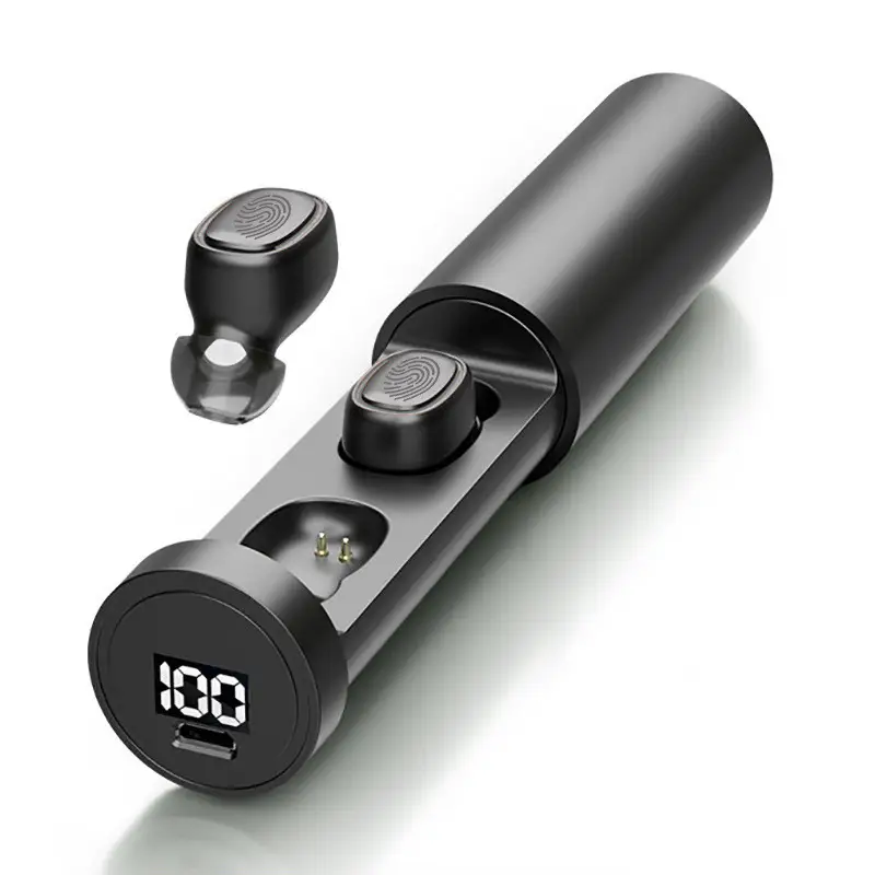 Digital Display Wireless Sports F9 English Bluetooth Headset