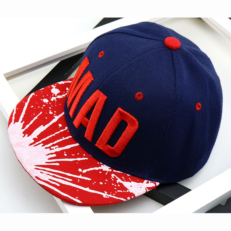 Navy blue red