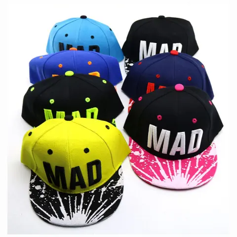 Children's Hat with Spring and Summer Letters Embroidery