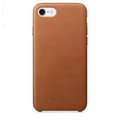 Mobile Phone Shell Imitation Original Electroplating Button Leather Case