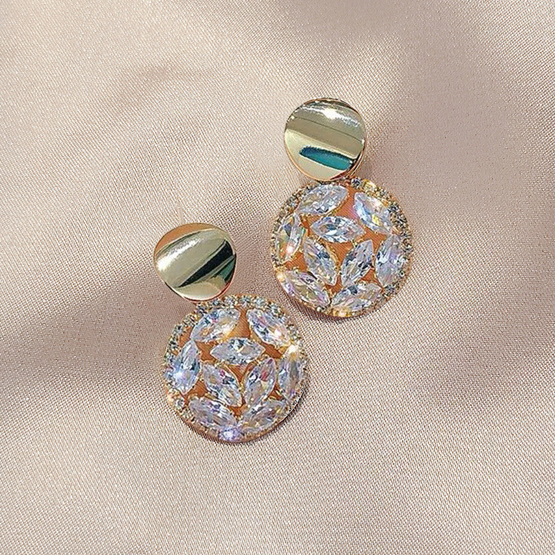 Female Temperament All-match Simple And Fashionable Net Red Earrings