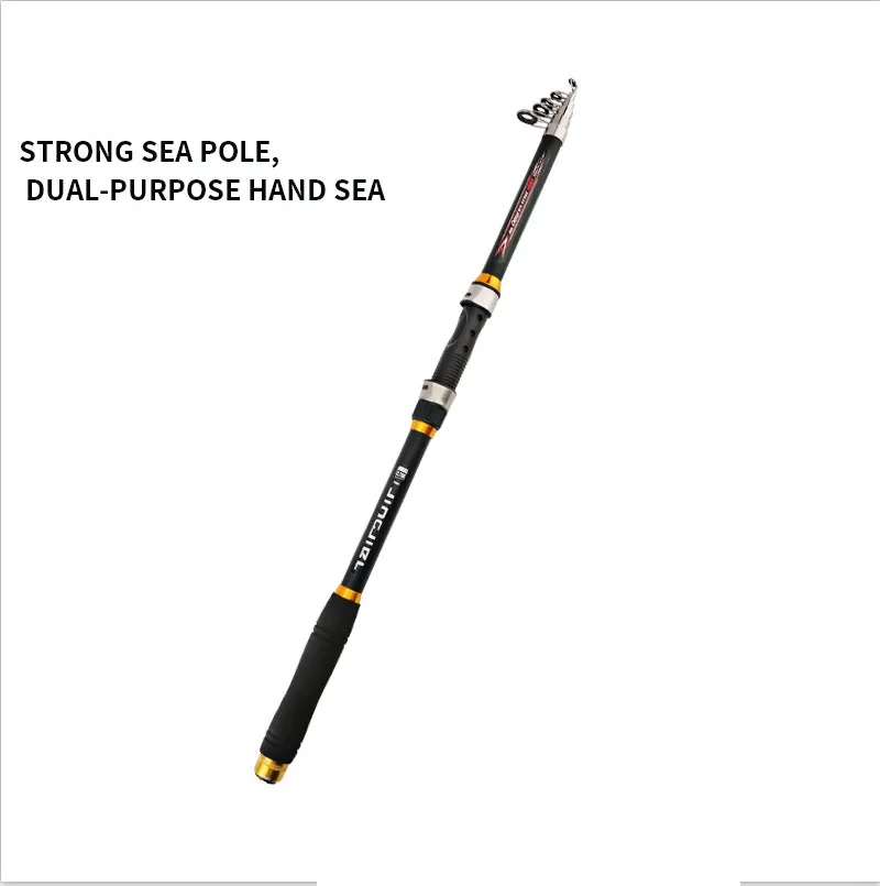 2.1M -3.6M Carp Fishing Rod Feeder Hard FRP Carbon Fiber Telescopic Fishing Rod Fishing Pole – image 6