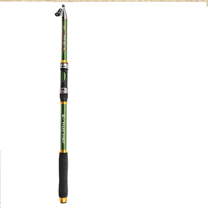 2.1M -3.6M Carp Fishing Rod Feeder Hard FRP Carbon Fiber Telescopic Fishing Rod Fishing Pole – image 5