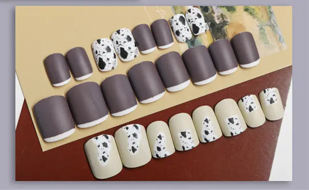Manicure Stickers, Fake Nails, Wearable Finished Patches