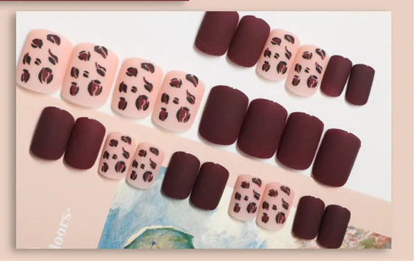 Manicure Stickers, Fake Nails, Wearable Nails, Finished Nails, Manicure Patches, Female Detachable Nail Patches, 70 Options 6 Color - Shop at LoveMi