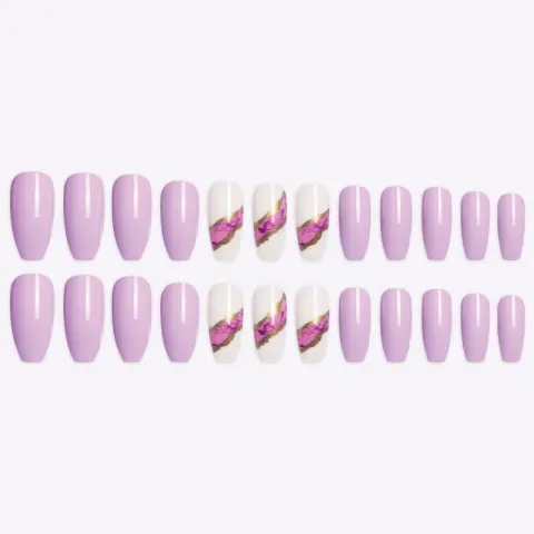 Long Wearing Nail Dark Blue Patch