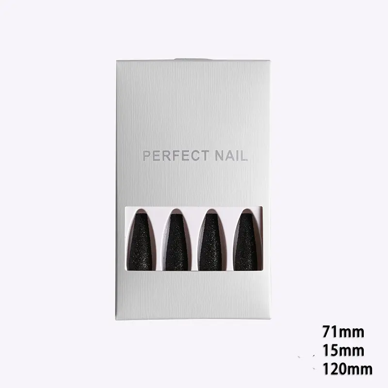 Finished Nail Art Glitter Sugar Snow Powder