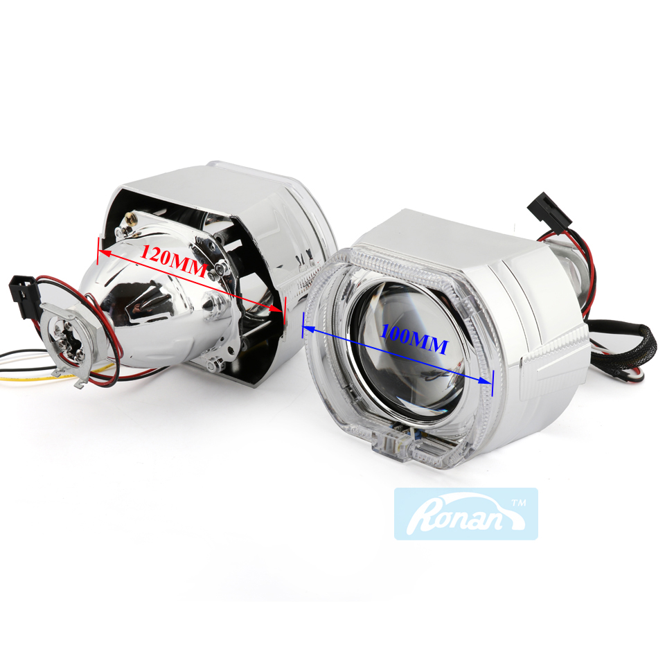 Square Led Car Drl Daytime Running Light — foto 5