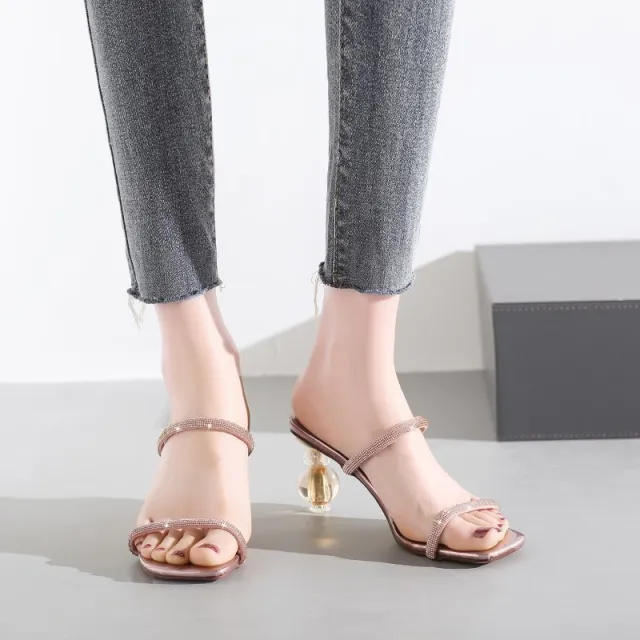 Summer Ankle Strap Strap Toe Sandals Women Rose - Shop at LoveMi