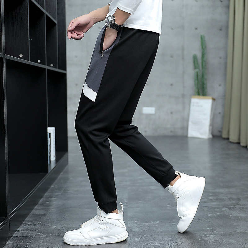 Free Shipping M-5Xl Nylon Cotton 350G Trendy Casual Sports Trousers Male 5575