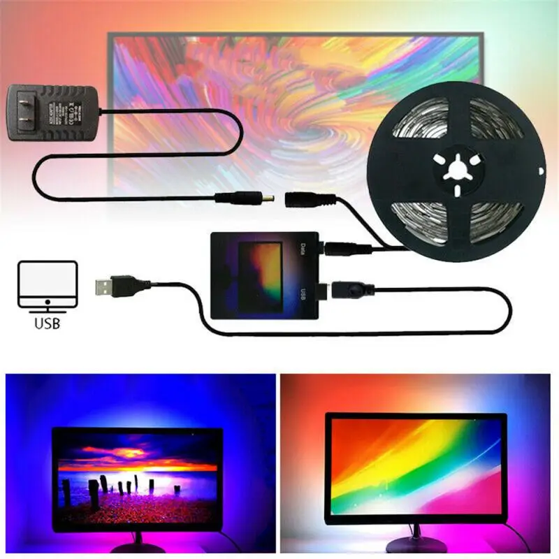 Streamer Controller Ambibox TV Screen Synchronization Background