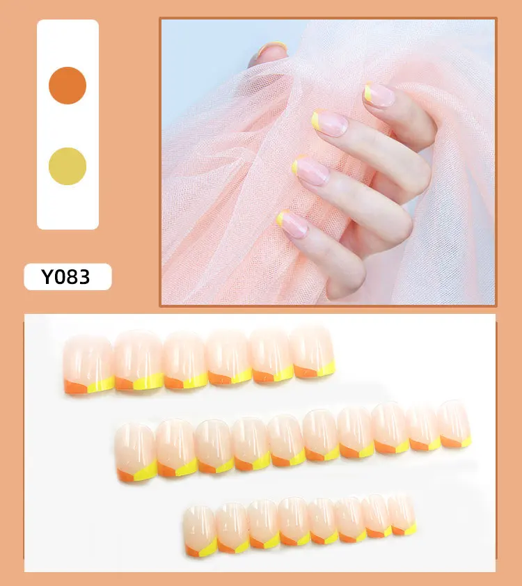 Wearable Nails Fake Long and Short Detachable Net Celebrity