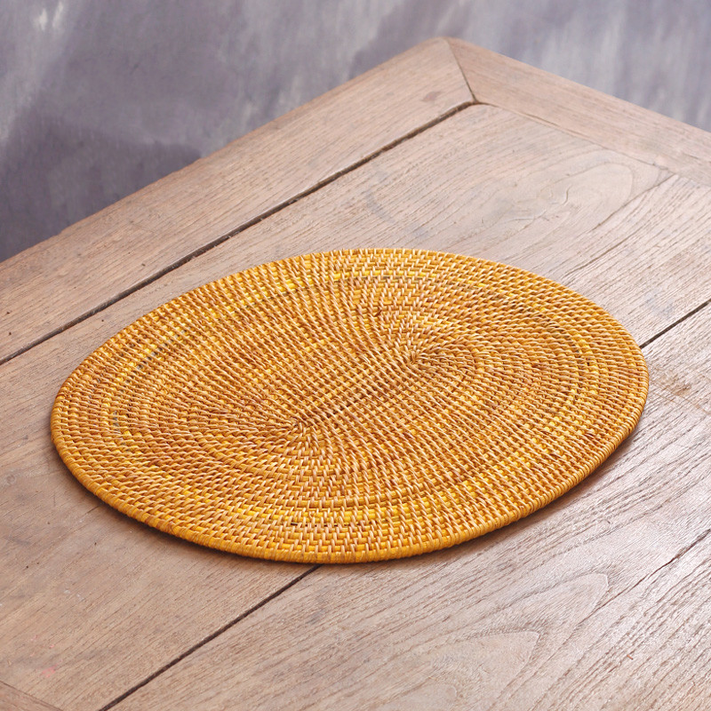 Rattan pad single piece