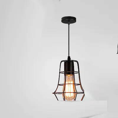 Retro Industrial Style Wrought Iron Chandelier Creative