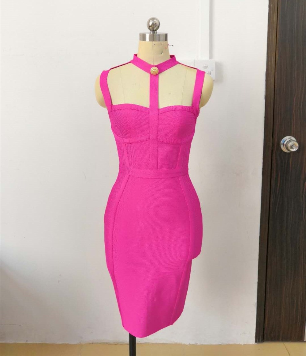 Satin Cut-Out Day Dress