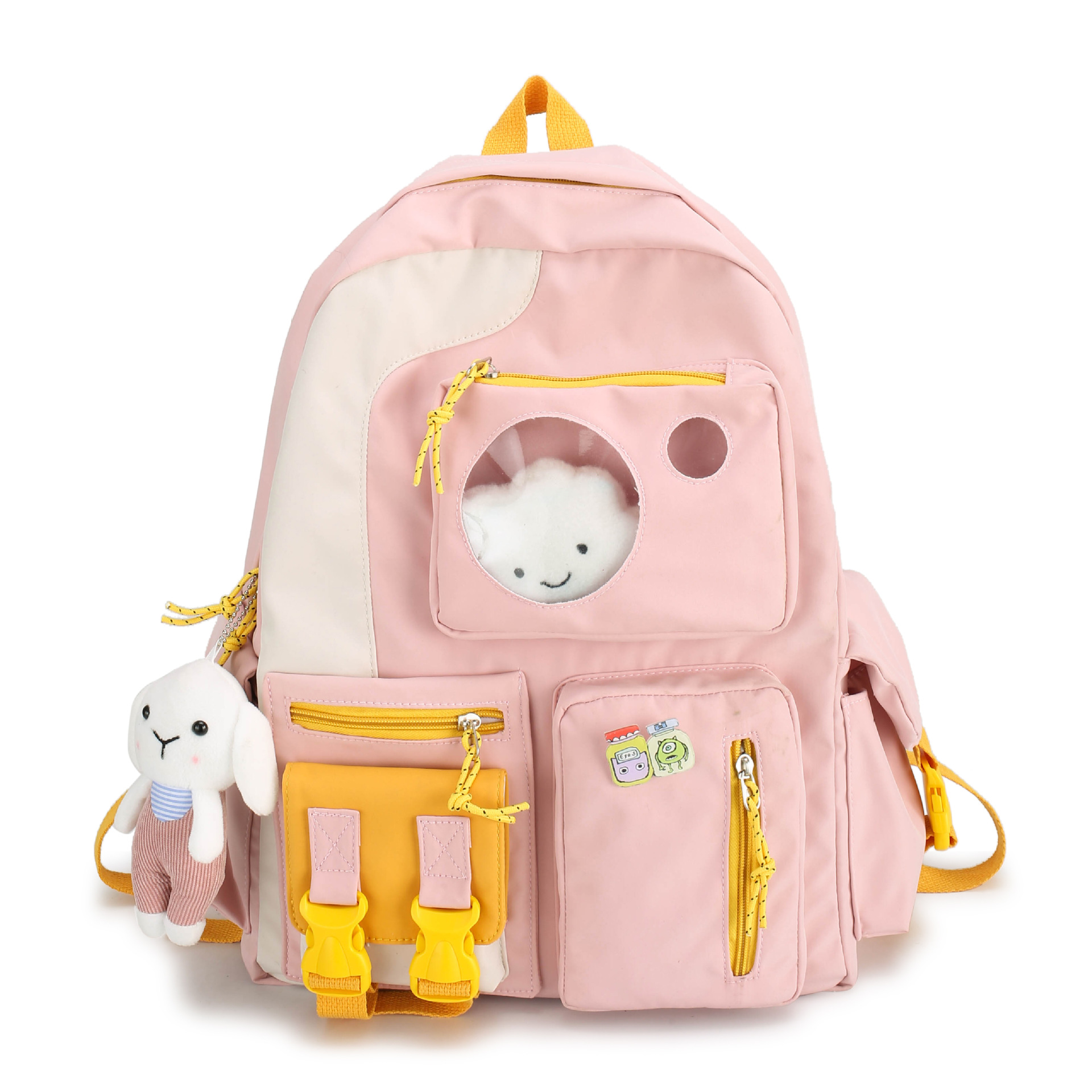 New Trend Personality Outdoor Color Backpack Leisure