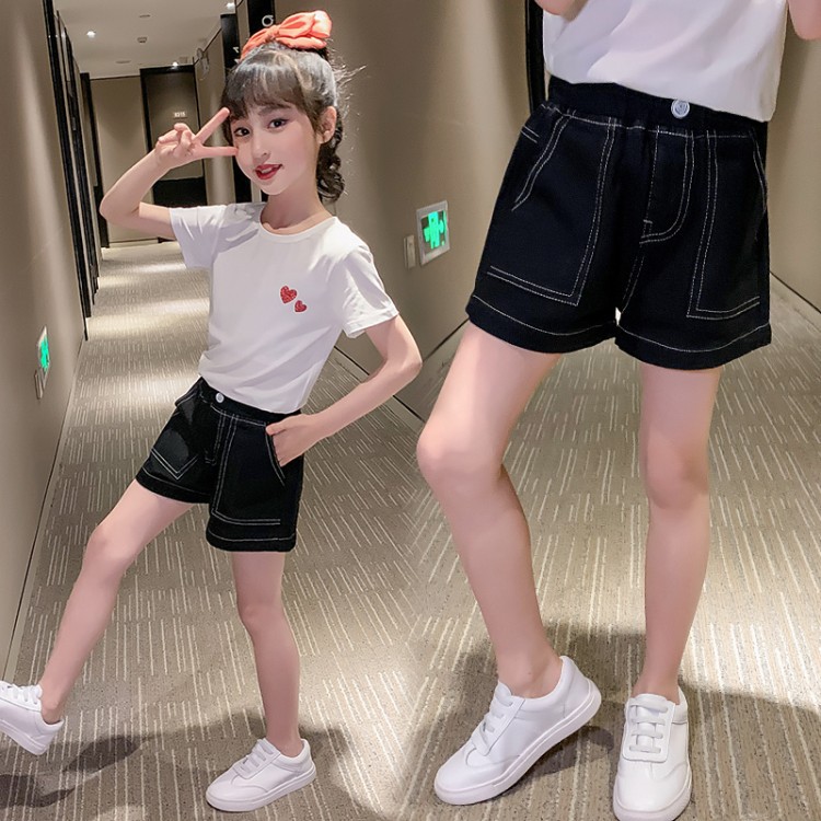 Korean Version Of Children's Western Style Summer Children's Casual Pants Trend