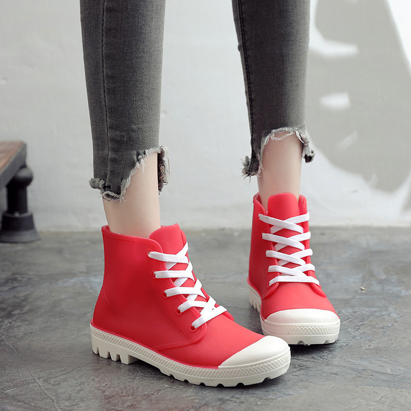 Women's Low-Top Waterproof Non-Slip Rain Boots