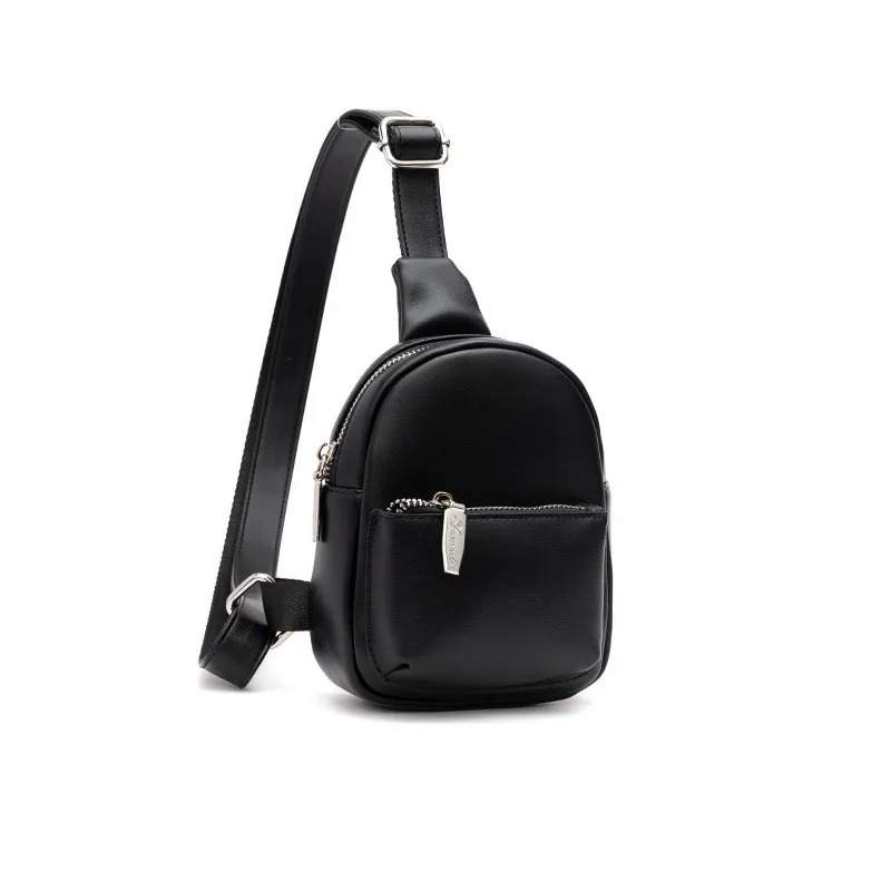 Fashion All-Match Canvas Messenger Bag - Black