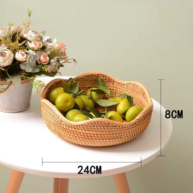 Title 2, Vietnam Rattan Fruit Basket Storage Basket Livi...